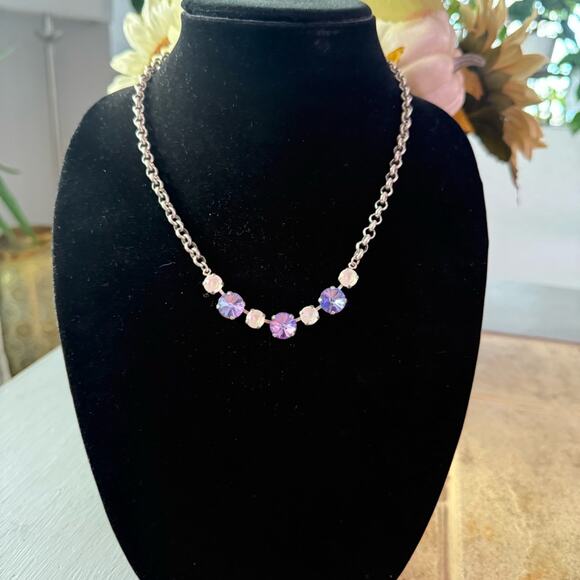 Sabika LIKE Silver Tone Necklace - Picture 3 of 8